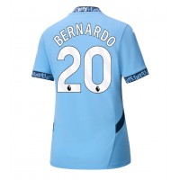 Billiga Manchester City Bernardo Silva #20 Hemma fotbollskläder Dam 2024-25 Kortärmad